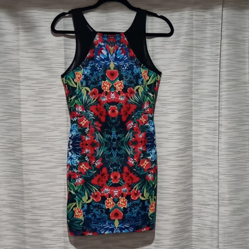 Multicolored tank style dress